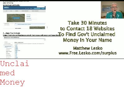 san Antonio Unclaimed Money